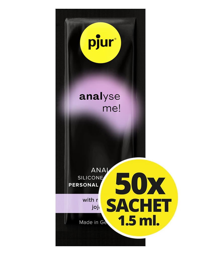 pjur - Analyse Me - Glijmiddel op siliconenbasis - 50 sachets van 1.5 ml