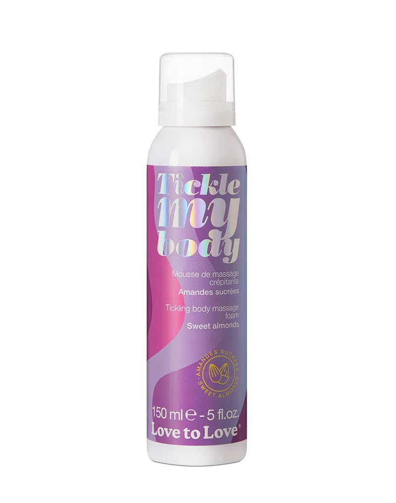 Love to Love - Tickle My Body - Massage Schuim - Gesuikerde Amandel - 150 ml