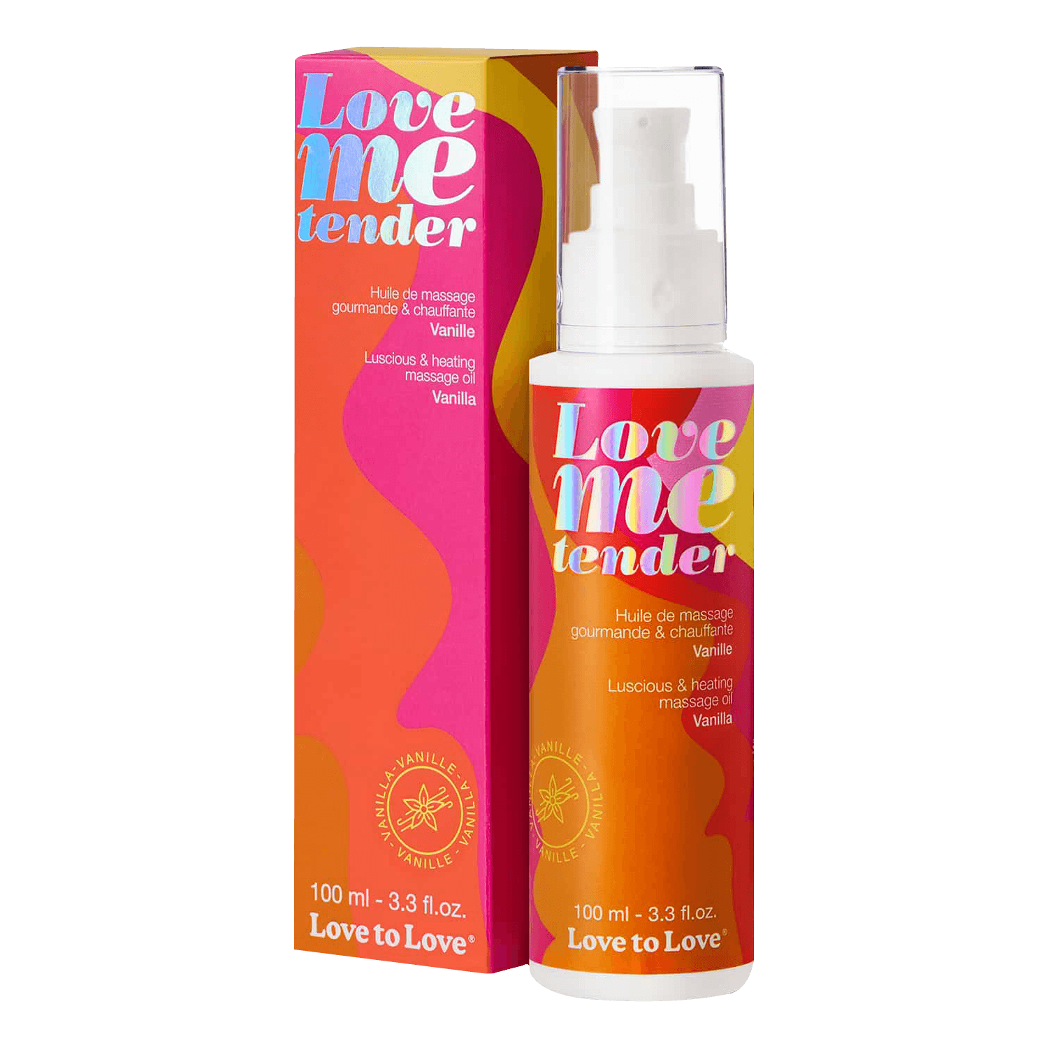 Love To Love - Love Me Tender Massageolie - Vanille 2