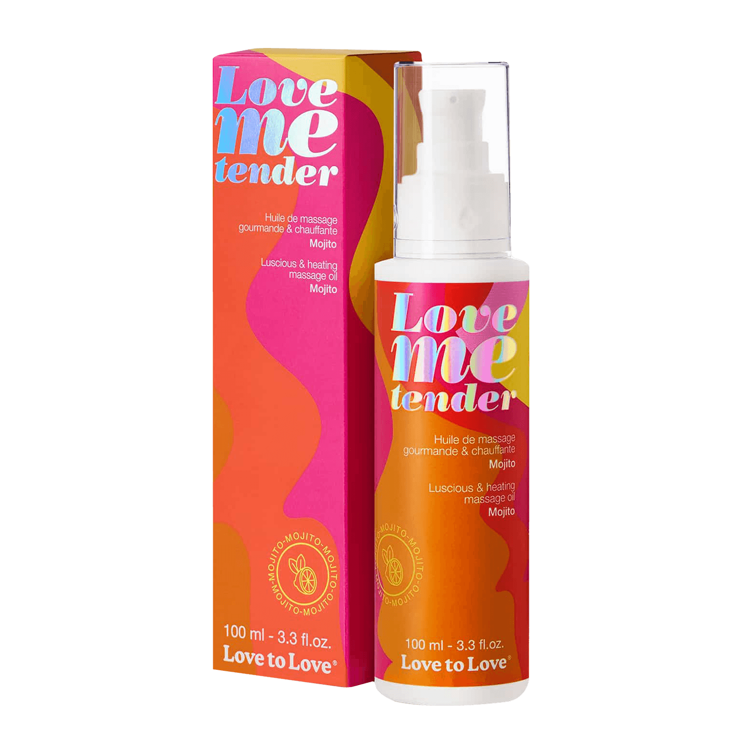 Love To Love - Love Me Tender Massageolie - Mojito 2