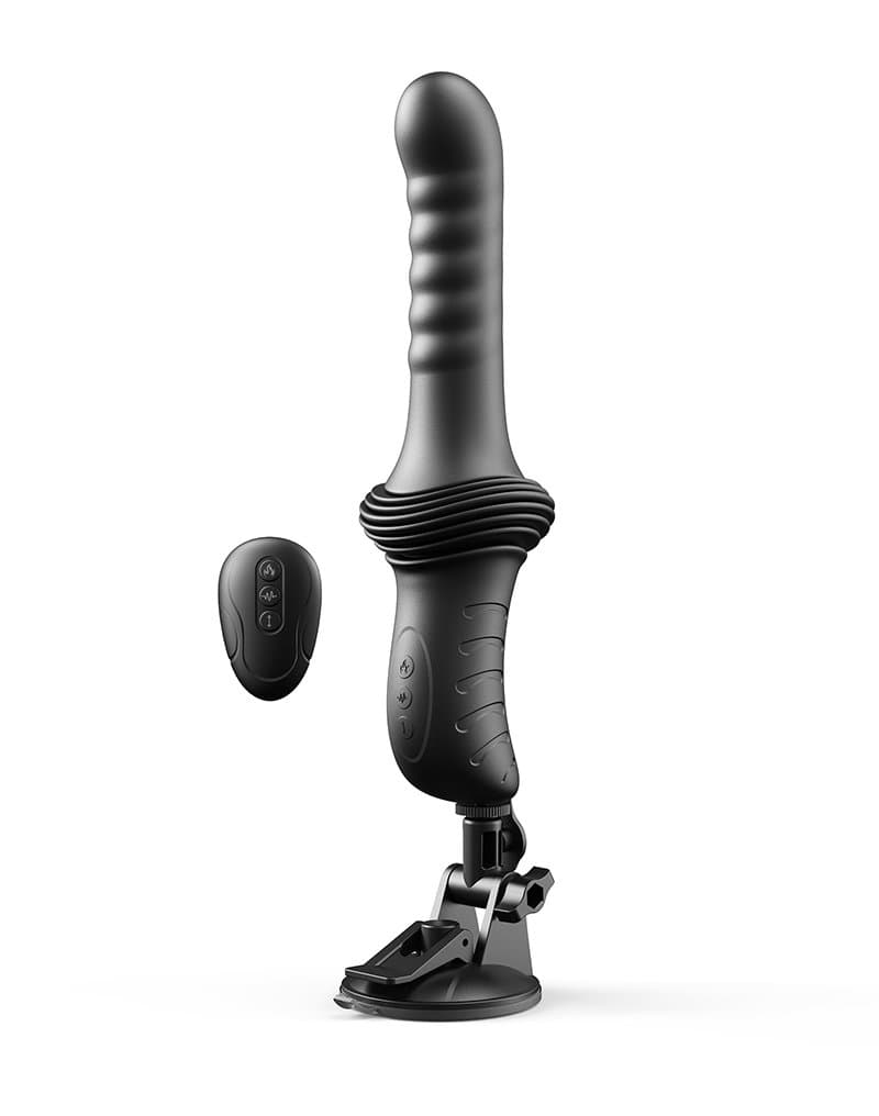 Dorcel - Deep Orgasm - Thrusting Vibrator - Zwart