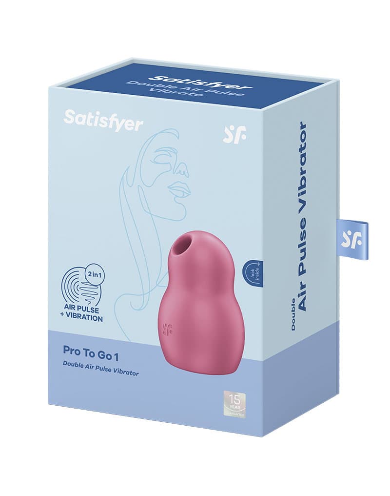 Satisfyer - Pro To Go 1 - Roze 6