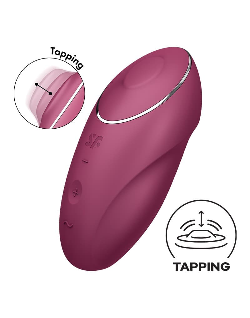 Satisfyer - Tap & Climax 1 - Red 8
