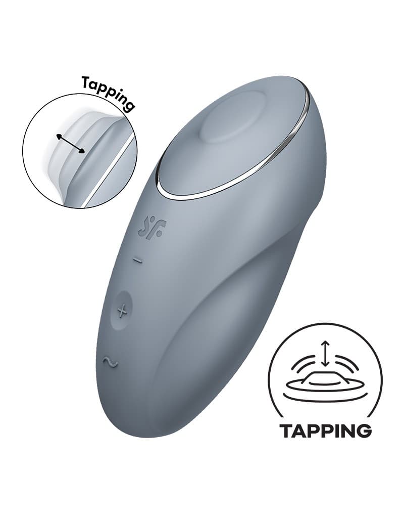 Satisfyer - Tap & Climax 1 - Blue Grey 7