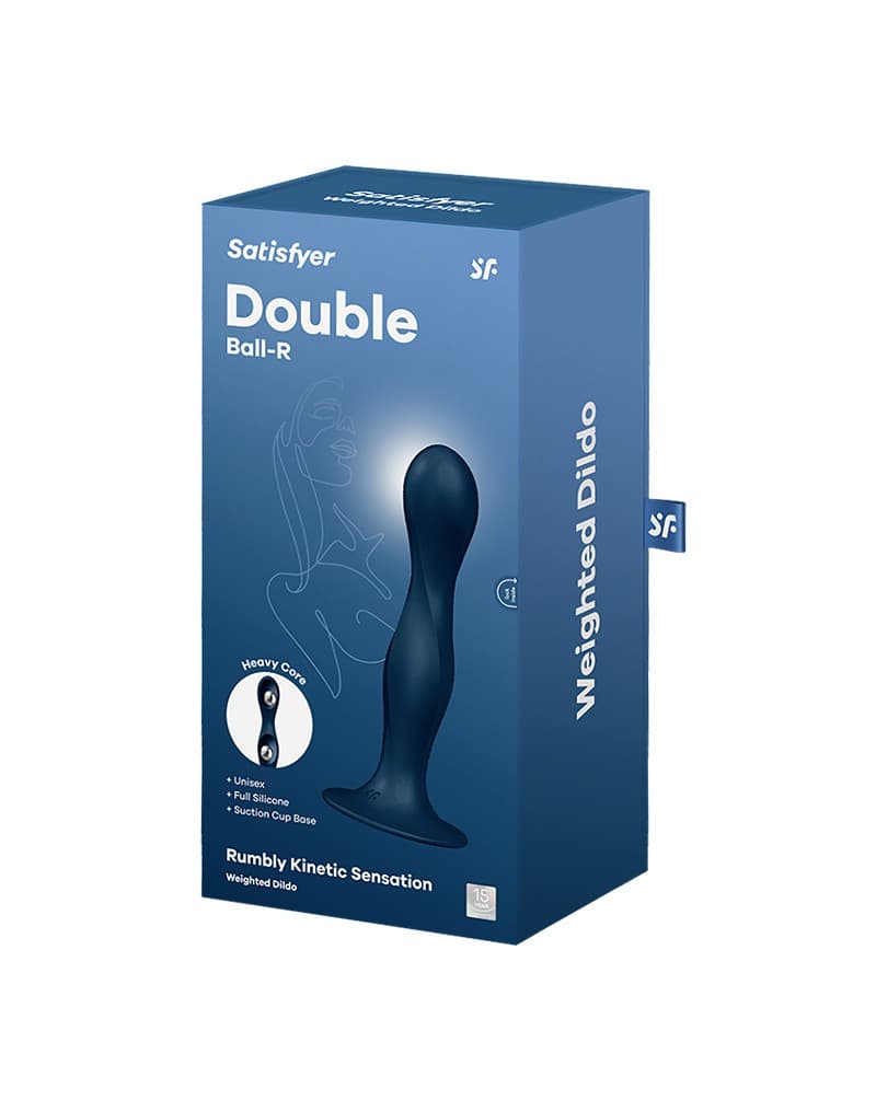Satisfyer - Dubbele Bal-R - Donkerblauw 2