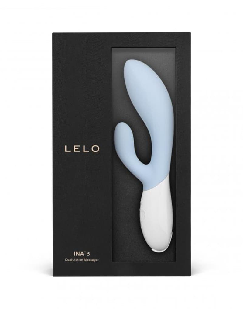 LELO - Ina 3 - Rabbit Vibrator - Seafoam 2