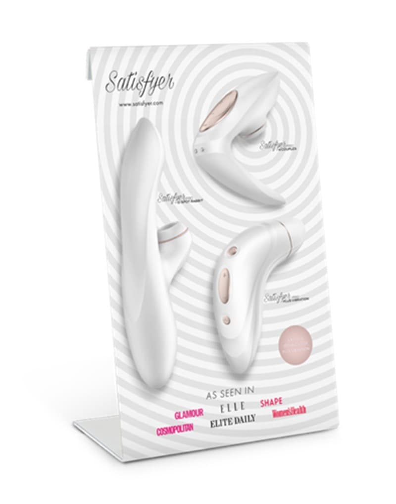 Satisfyer Display incl. 3 testers