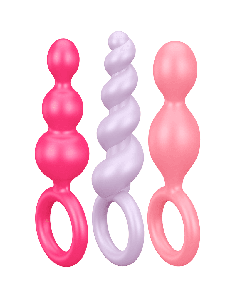 Satisfyer - Booty Call Coloured (set of 3)