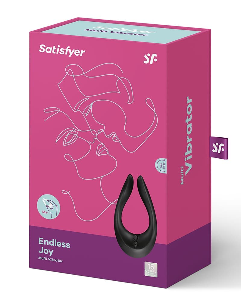 Satisfyer Partner Endless Joy Black | Multifun 2 2