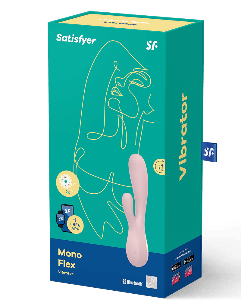 Satisfyer Mono Flex Mauve / incl. Bluetooth and App 2