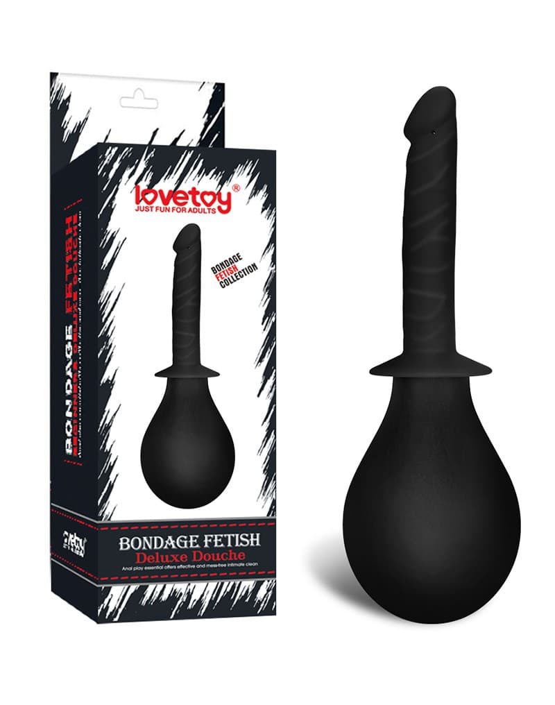 LoveToy - Anaal Douche - Zwart