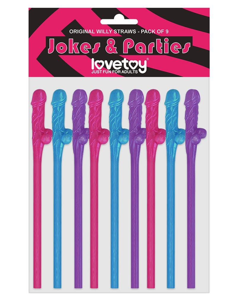 LoveToy - Penis Rietjes - Set van 9 (art. 4546)