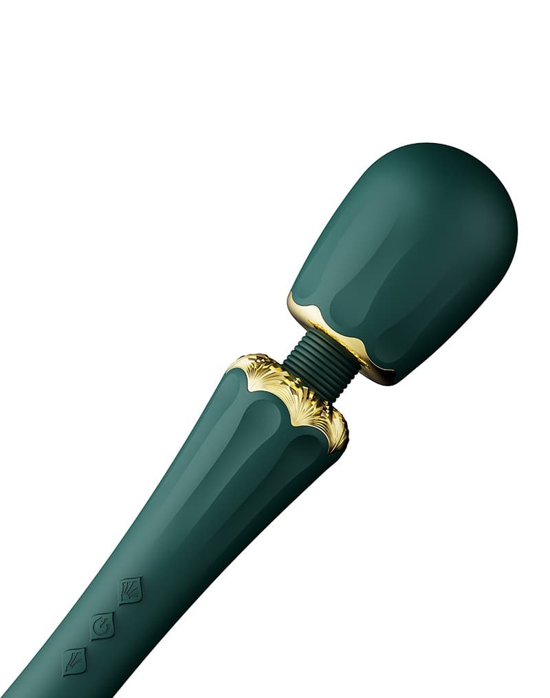 ZALO - Kyro - Wand Vibrator - Groen 9
