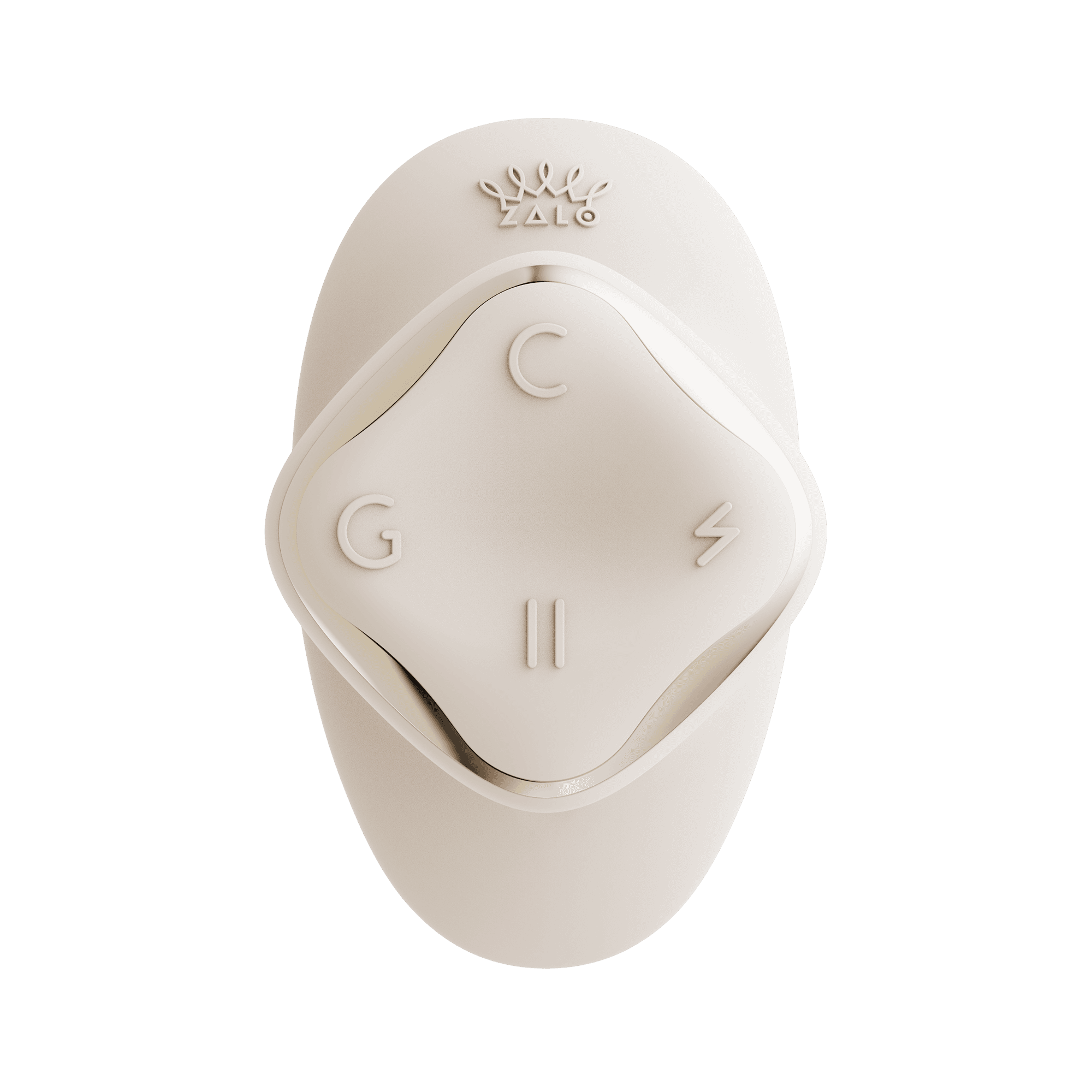 ZALO - Deya - Draagbare vibrator – Ivoorwit 6
