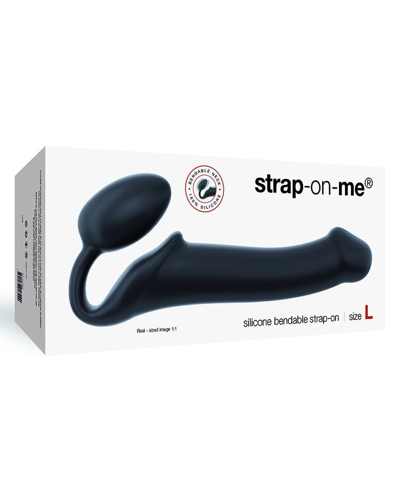 Strap-On-Me Dildo Black L 3
