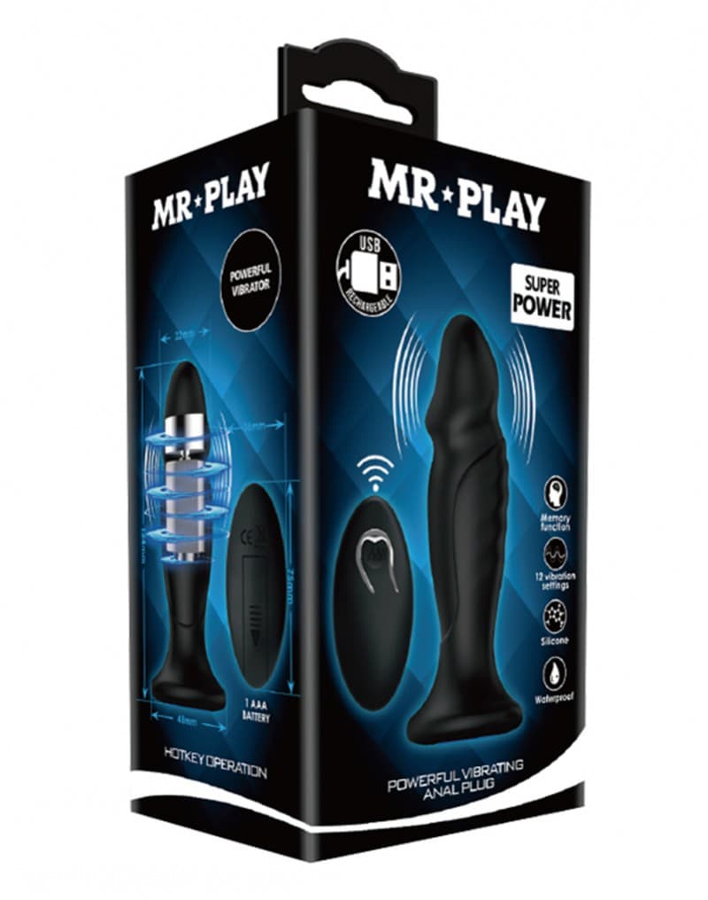 Mr. Play - Krachtige Anaal Plug 4