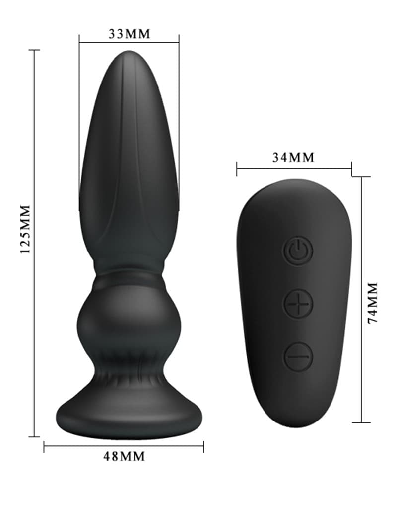 Mr. Play - Vibrerende Anaal Plug (art. 5017) 7