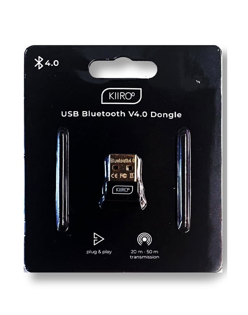 KIIROO - USB Bluetooth V4.0 Dongle - Zwart