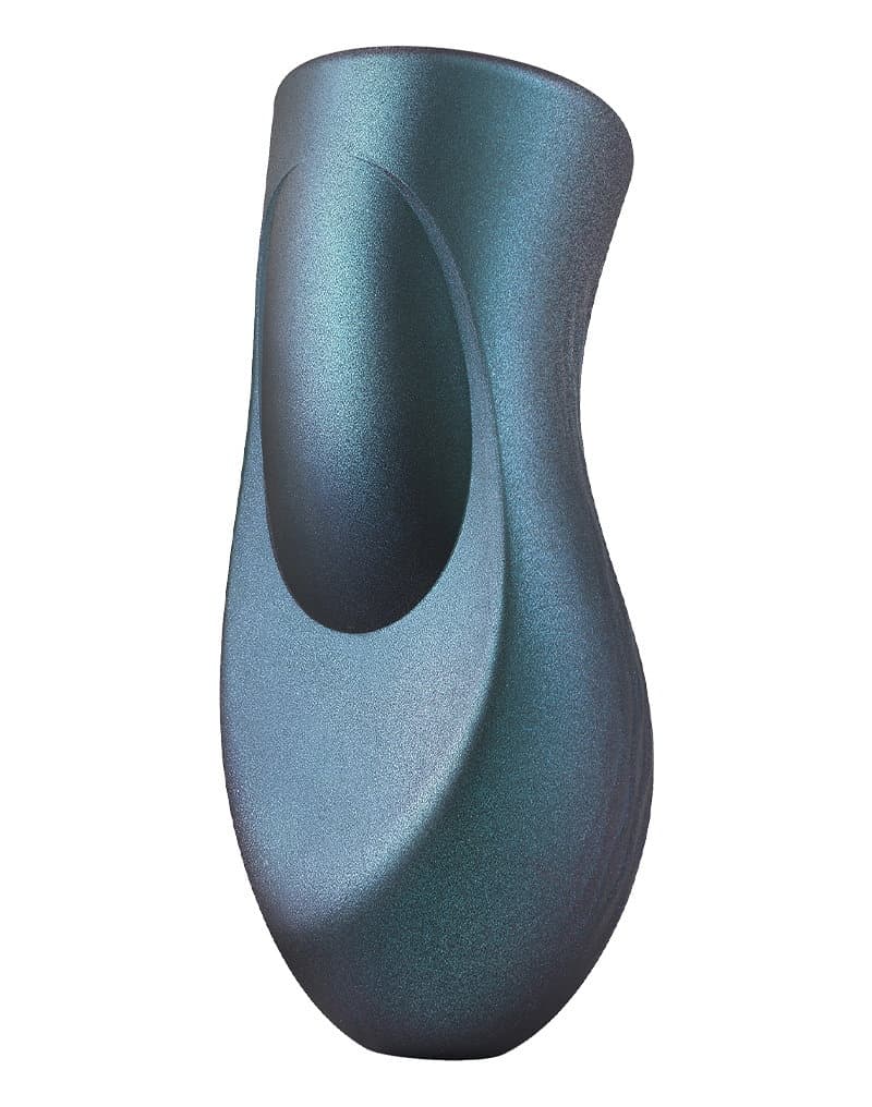 Dorcel - Sili-Cup - Dual Sensation Masturbator - Blauw Metallic