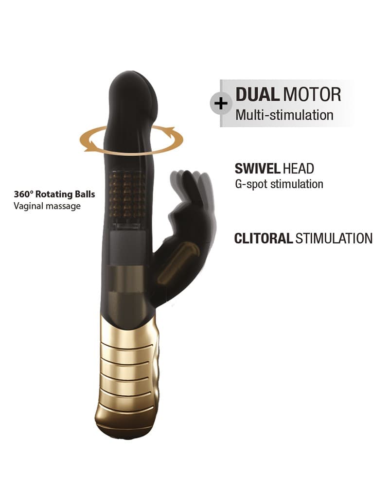 Dorcel - Baby Rabbit 2.0 Black-Gold 6072288 6