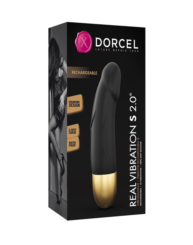 Dorcel - Real Vibration S 2.0  Black-Gold 6072202 2