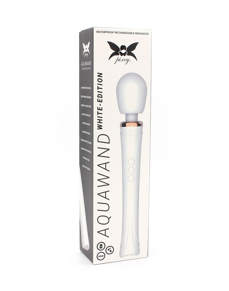 Pixey - Aquawand - Wand Vibrator - Wit 2