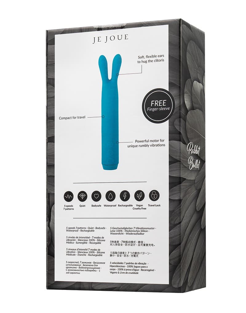 Je Joue - Rabbit - Bullet Vibrator - Blauw 4