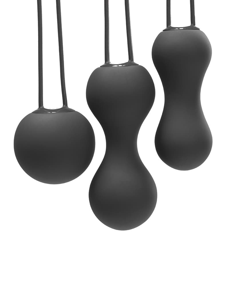 Je Joue - Ami - Kegelballetjes Set - Zwart 3