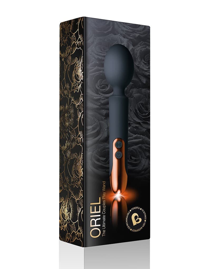Rocks-Off - Oriel - Wand Vibrator - Zwart 2