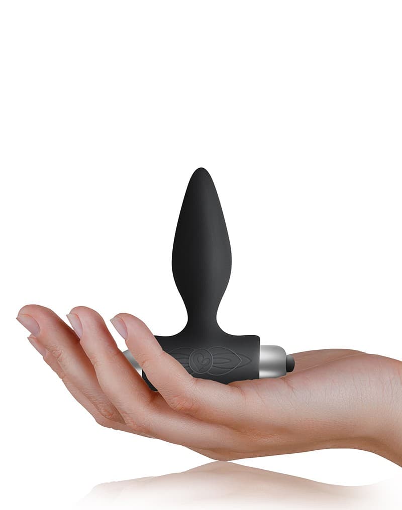 Rocks-Off - Petite Sensations Plug - Anale Vibrator - Zwart 3