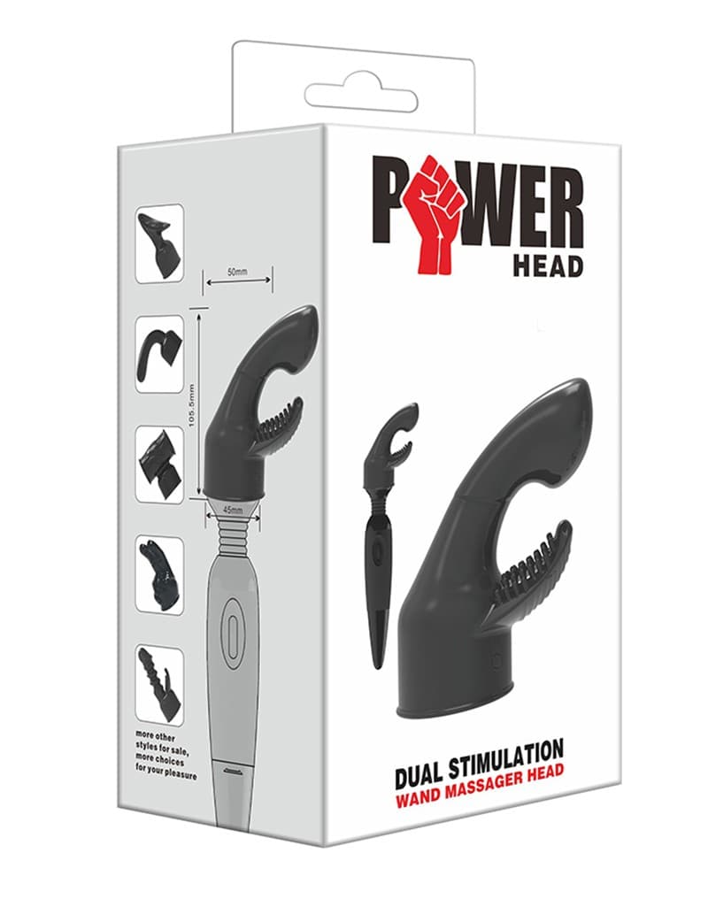 POWER - Massager Head Dual Stimulation (art. 6259) 2