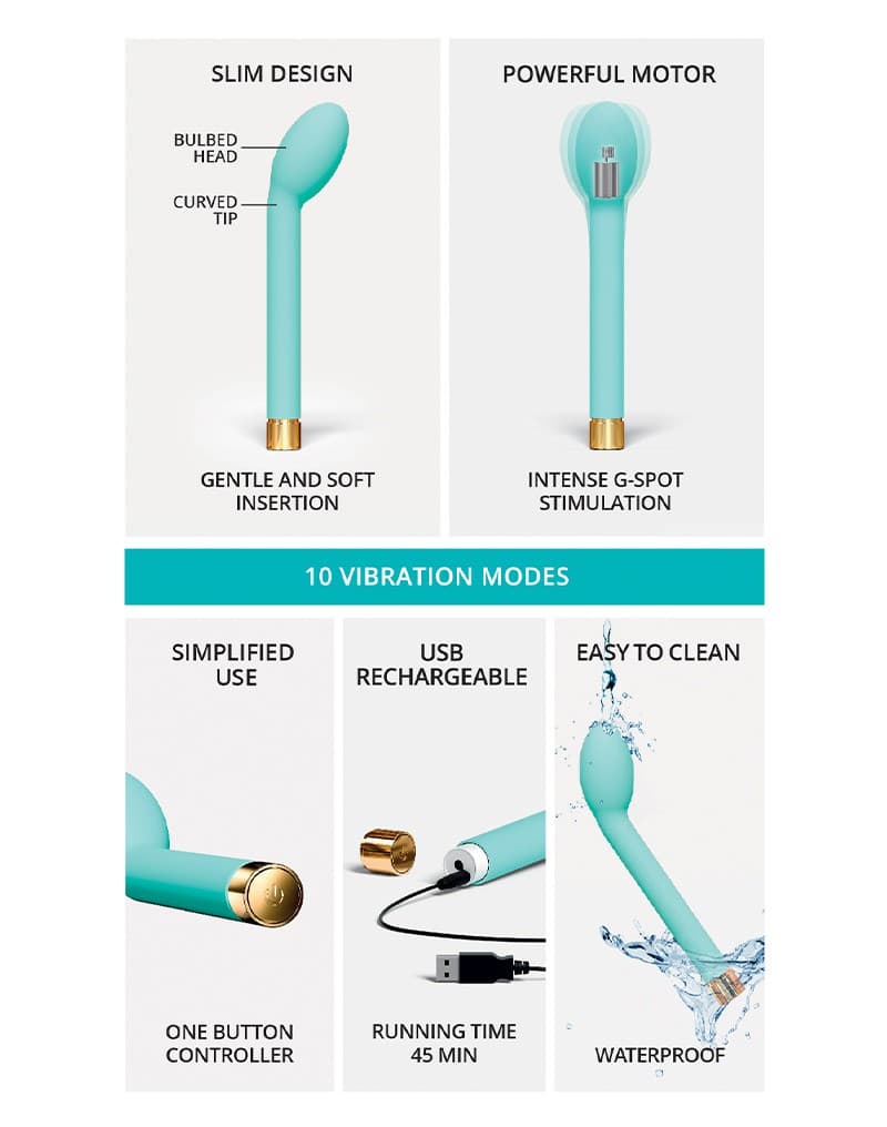 Love to Love - O.M.G. - G-Spot Vibrator - Mint 9