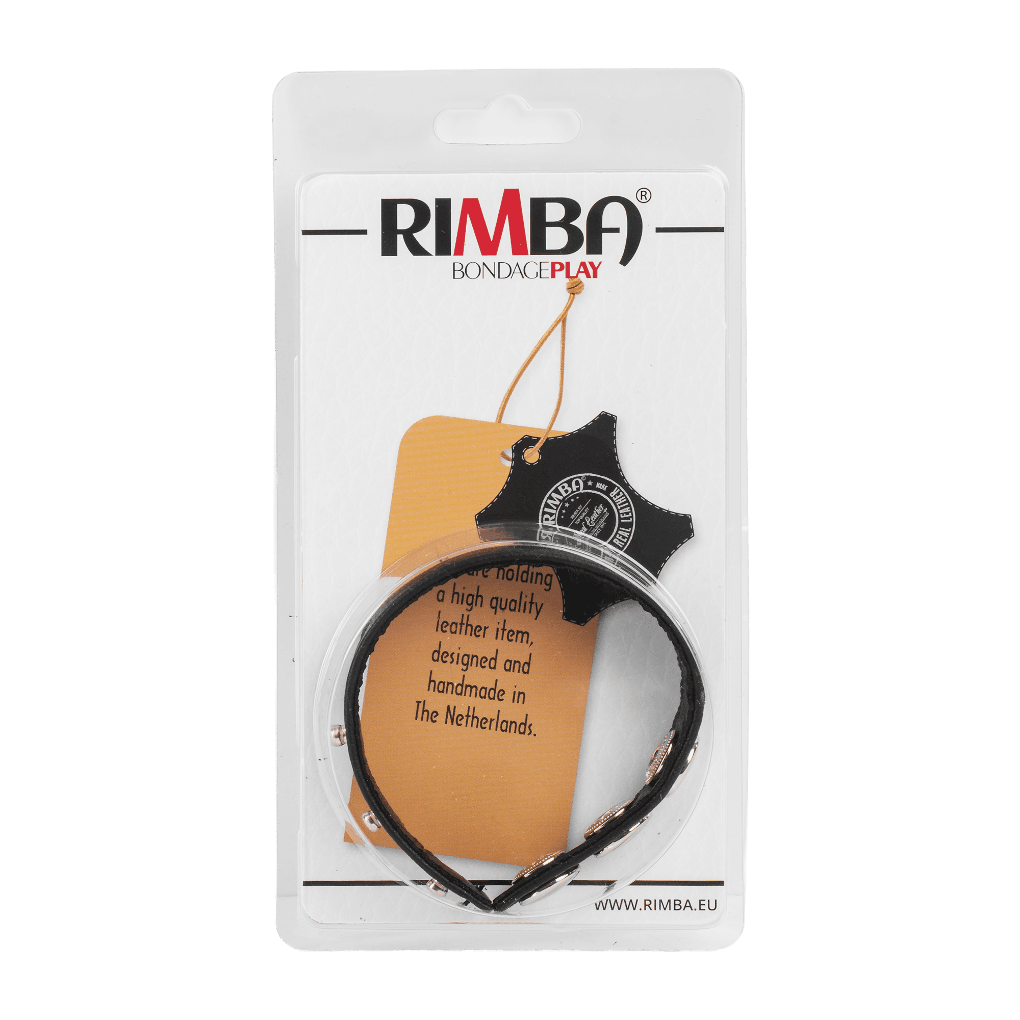 Rimba - Lederen Cock Ring (art. 7436) 6