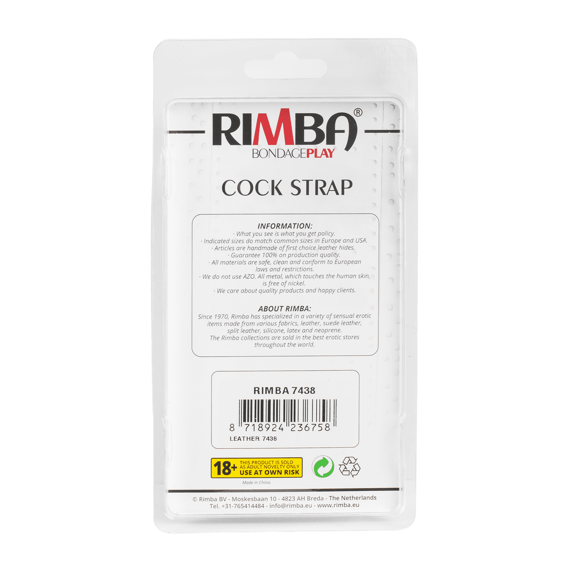 Rimba - Lederen Balzakstretcher 5 cm Hoog 6