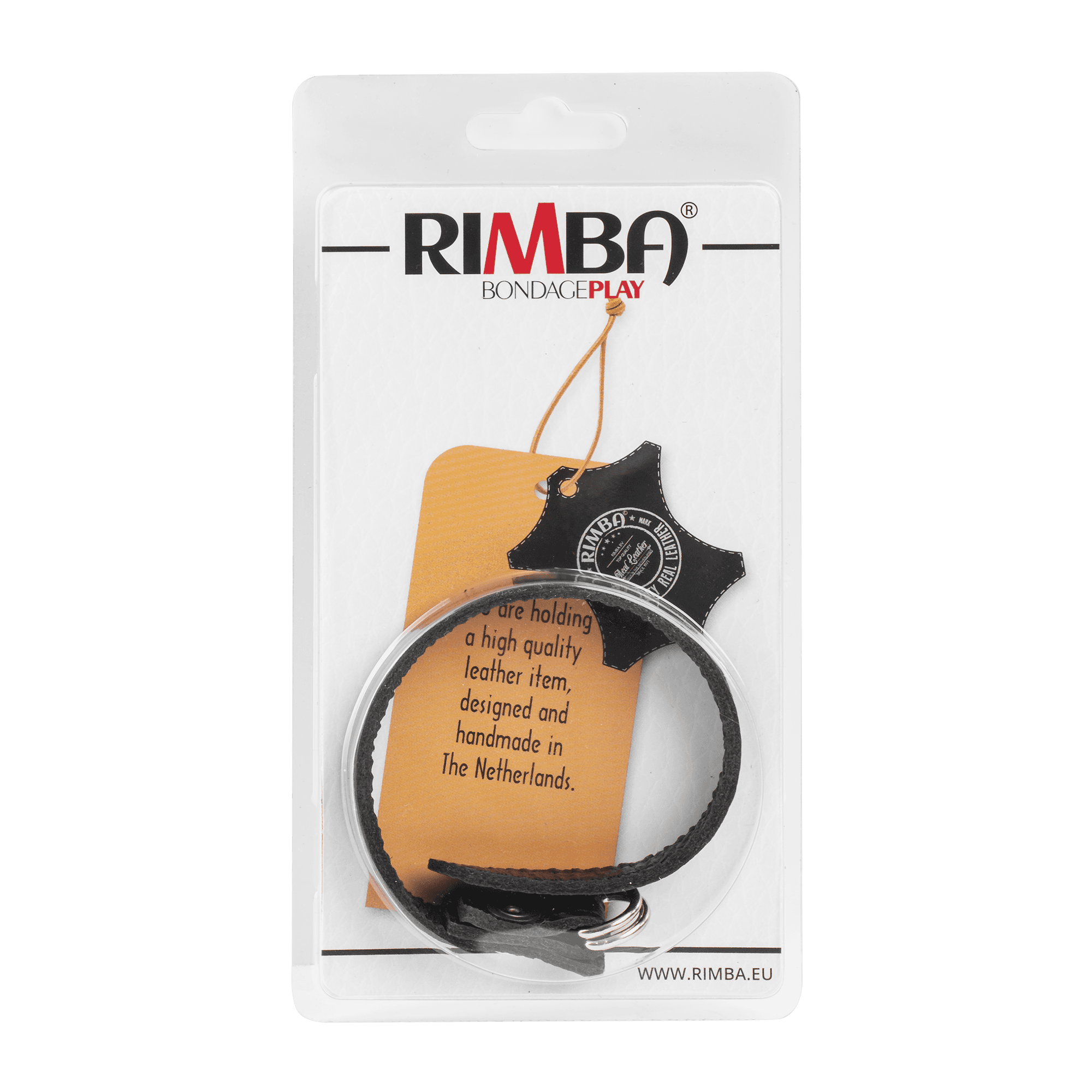 Rimba - Lederen Cock Ring (art. 7439) 7