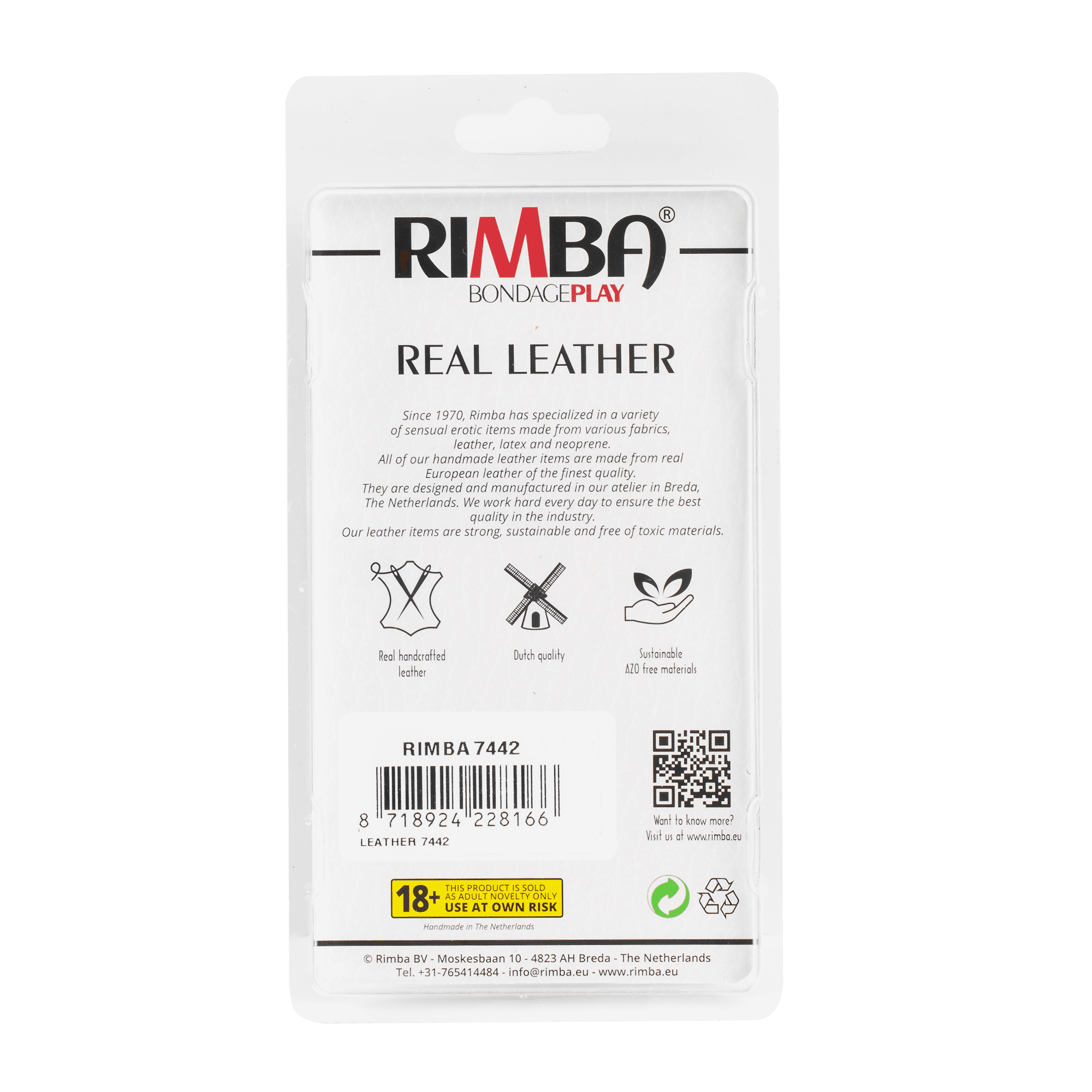 Rimba - Penisartikel met metalen ringen (art. 7442) 7