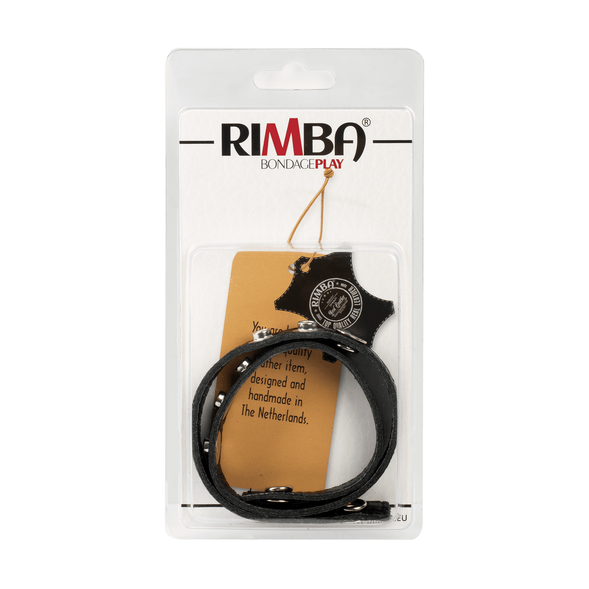 Rimba - Luxe penisband met drukknopen 5