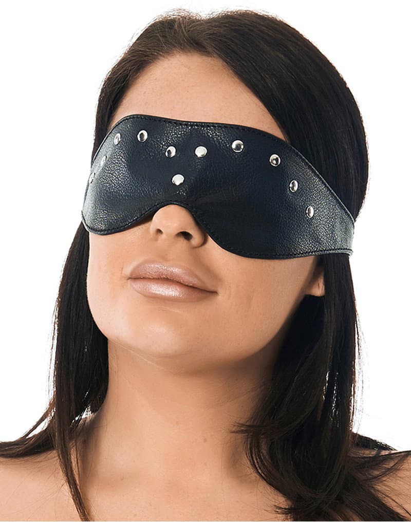 Rimba - Masker/blinddoek versierd met nieten