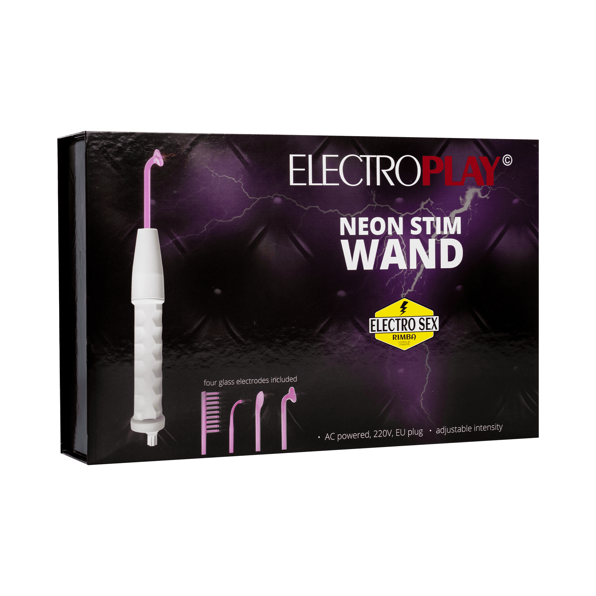 Rimba Bondage Play - Neon Stim Wand - 220 Volt EU 2