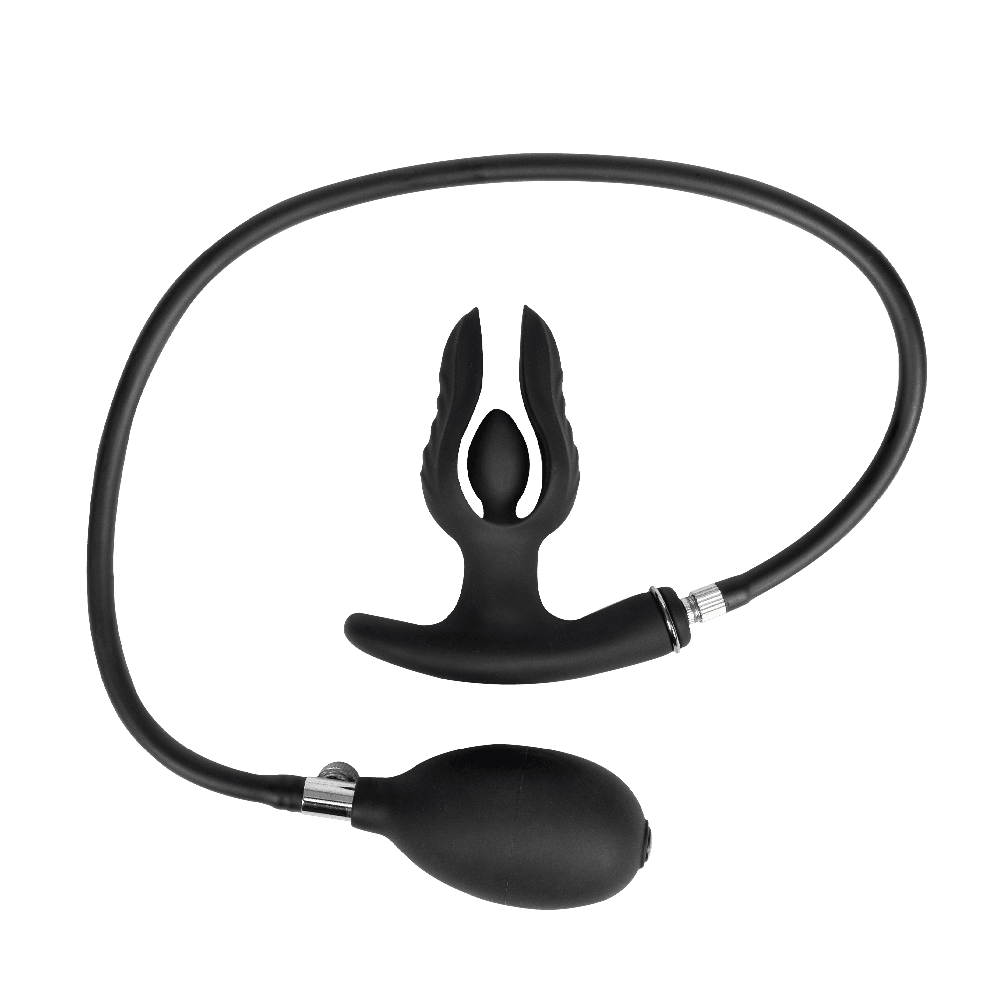 Rimba Electro Play - E-Stim Anale Plug met Pomp - Bipolair - Zwart 10