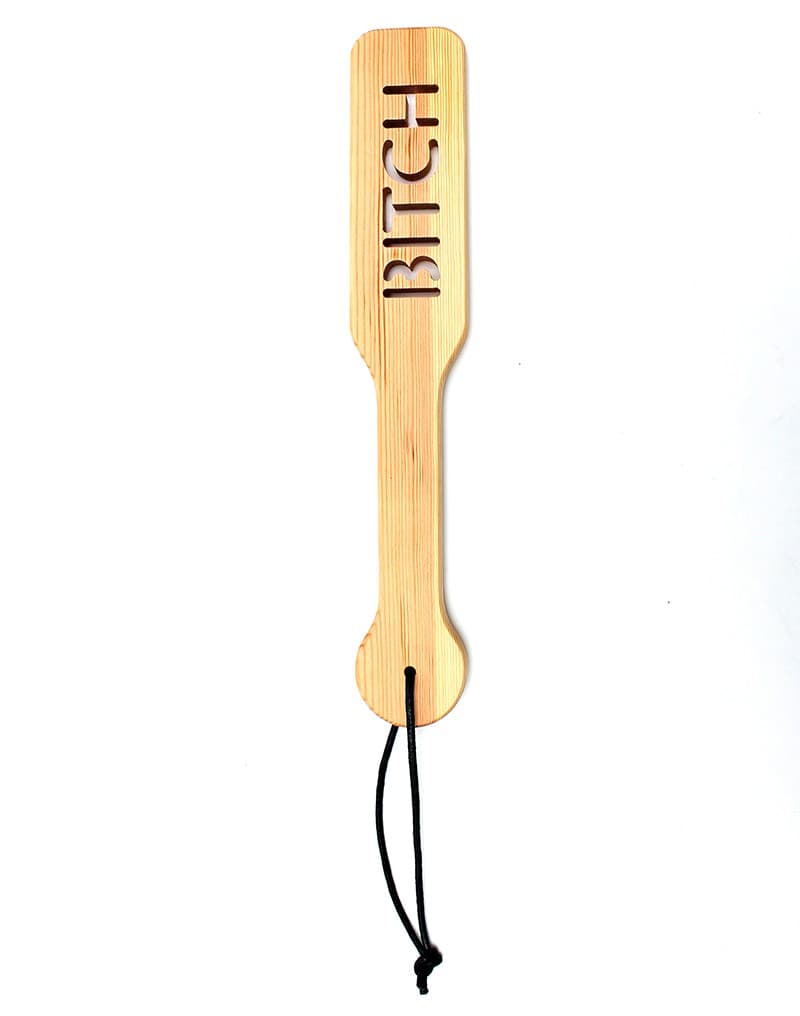 Rimba -Houten paddle 'BITCH' 2