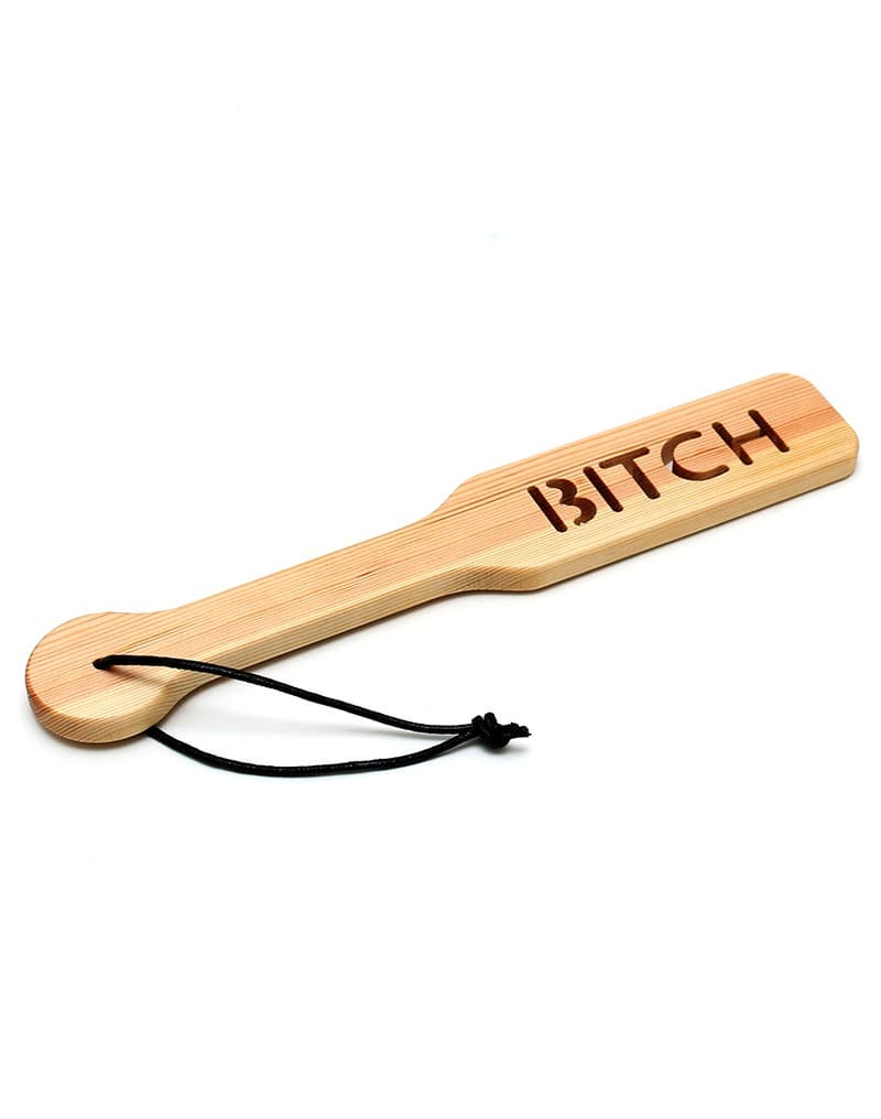 Rimba -Houten paddle 'BITCH'