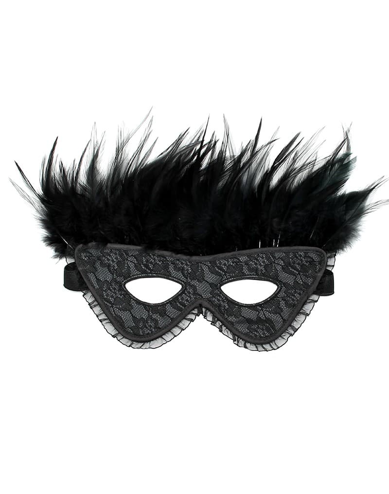 Rimba - Luxe oogmasker met veren 2