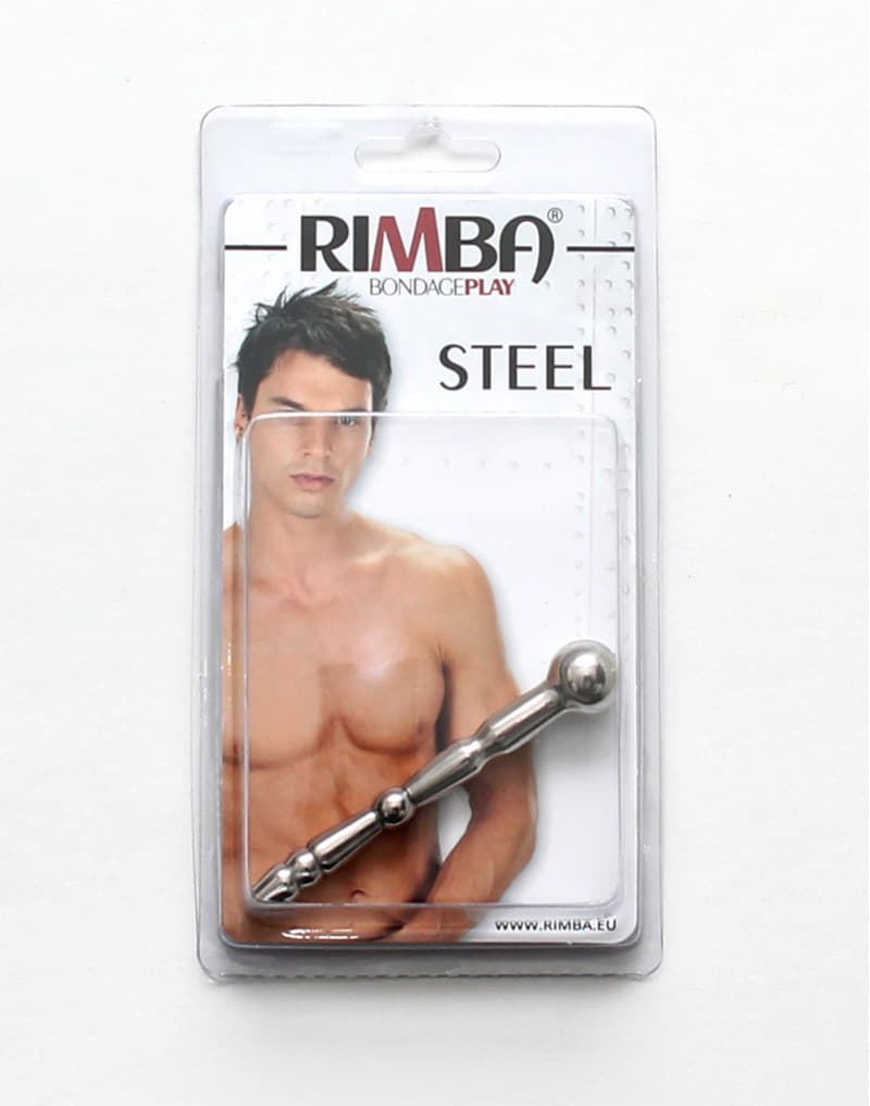 Rimba - Geribbelde penisplug Ø 9 mm 2