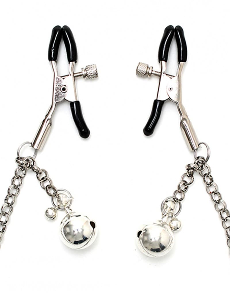 Rimba - Tepelklemmen met ketting en belletjes 2