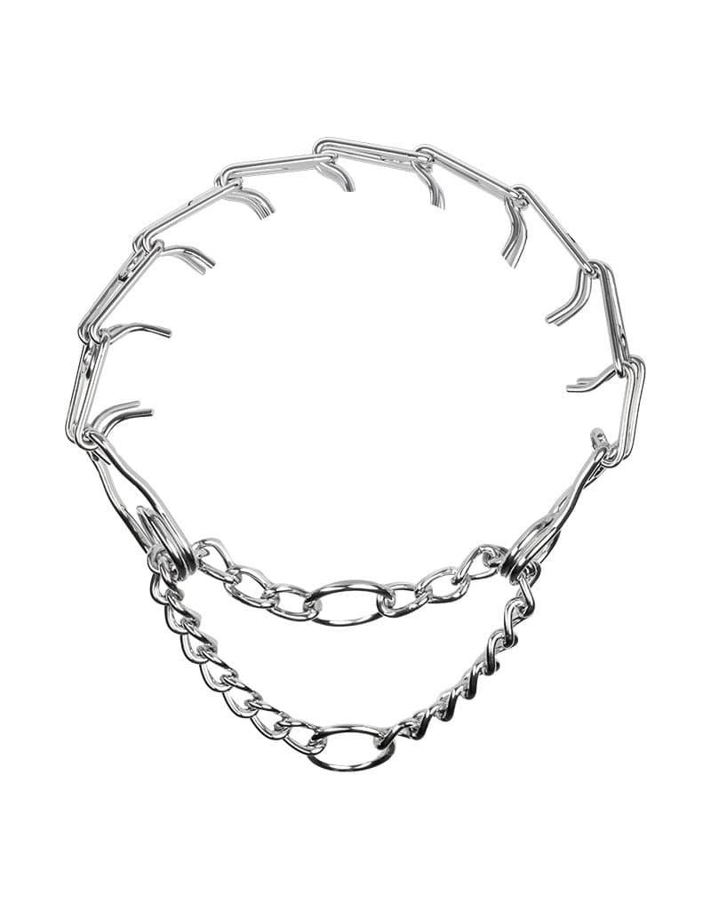 Rimba Bondage Play - Metalen halsband - Zilver