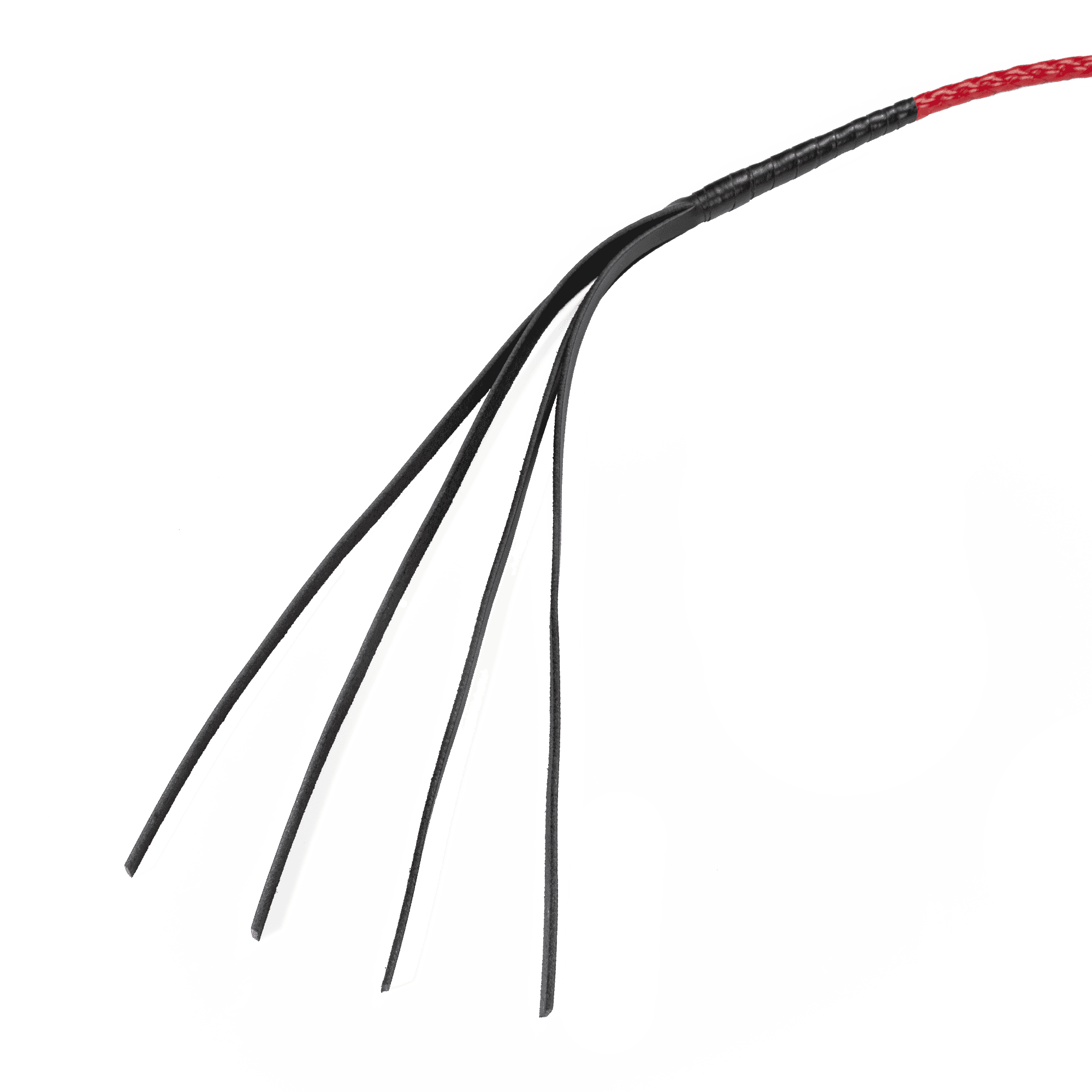 RISE - 120cm Bull Whip - Rood 4