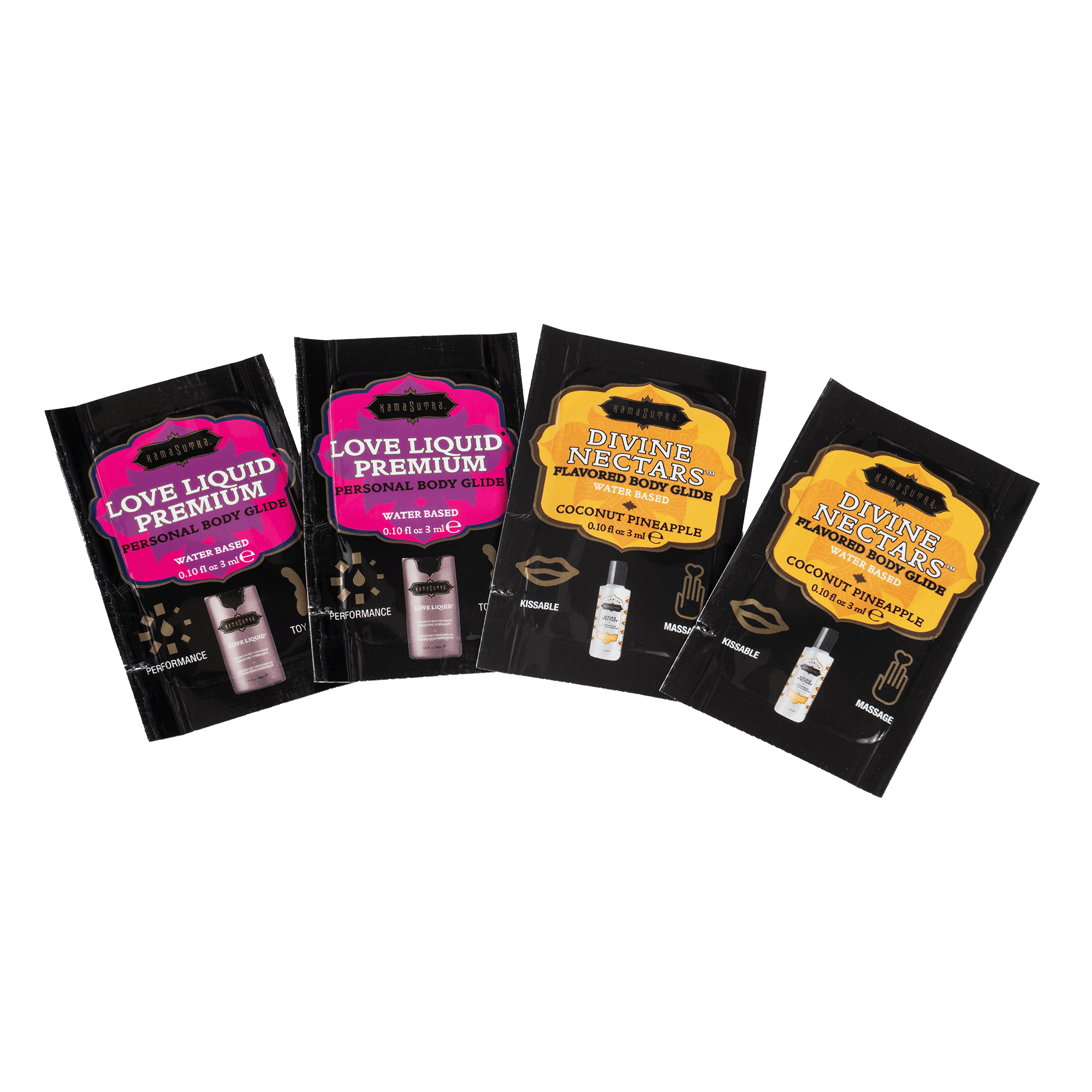 Kama Sutra - Weekender Kit - Kokosnoot Ananas – Geschenkset 6