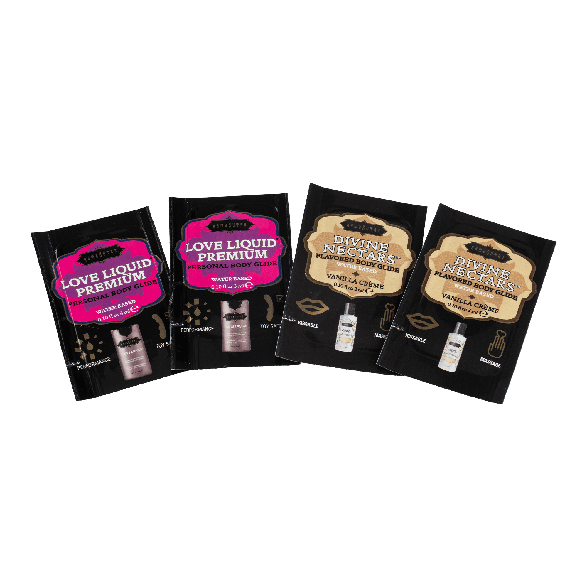 Kama Sutra - Weekender Kit - Vanillecrème – Geschenkset 7