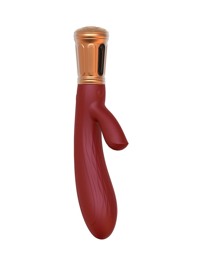 Viotec - Mina - Rabbit Vibrator - Goud & Wijnrood